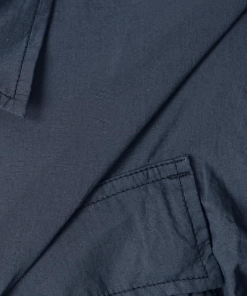 FRAMeWORK（フレームワーク）の「ローンワッシャーミリタリージャケット（ミリタリージャケット・レディース・ネイビー/アイボリー・FREE）」の3枚目の写真