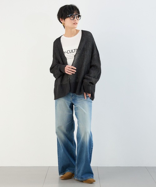 BARNYARDSTORM(バンヤードストーム)の「BARNYARDSTORM / シープレザースクエアローファ(ローファー・レディース・ブラック/キャメル・36/37/38)」の19枚目の写真