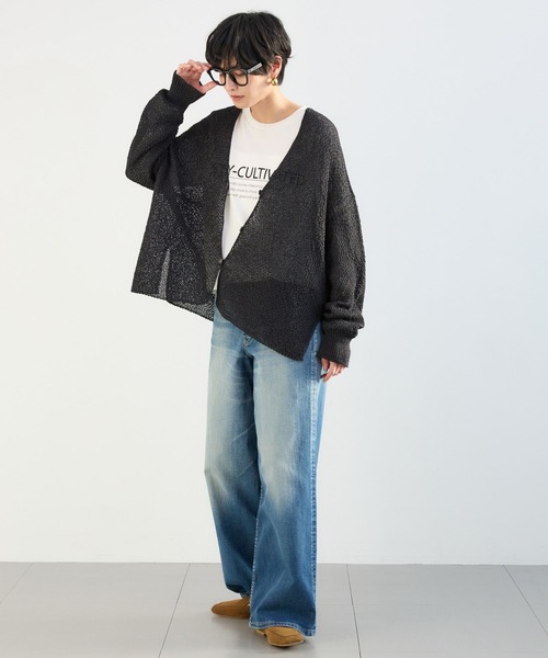 BARNYARDSTORM(バンヤードストーム)の「BARNYARDSTORM / シープレザースクエアローファ(ローファー・レディース・ブラック/キャメル・36/37/38)」の20枚目の写真