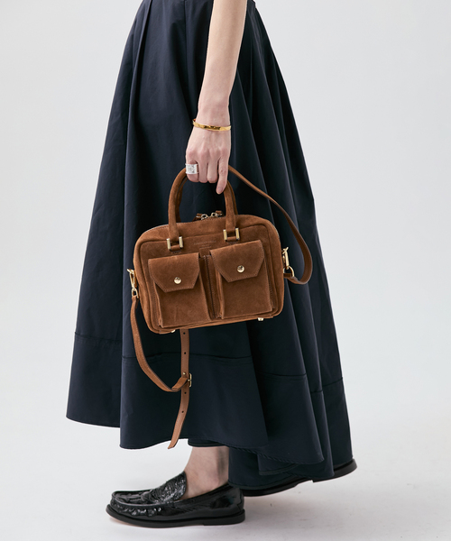 CHRISTIAN VILLA(クリスチャンヴィラ)の「Christian Villa クリスチャン ヴィラ BAG H15*W22*D10cm(ショルダーバッグ・レディース・ブラウン・FREE)」の9枚目の写真