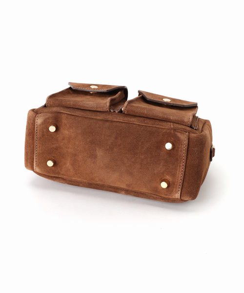 CHRISTIAN VILLA(クリスチャンヴィラ)の「Christian Villa クリスチャン ヴィラ BAG H15*W22*D10cm(ショルダーバッグ・レディース・ブラウン・FREE)」の3枚目の写真