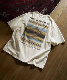 PENDLETON | PENDLETON/ペンドルトン 別注 ヴィンテージブランケット デザイン バックプリントTシャツ(Tシャツ/カットソー)