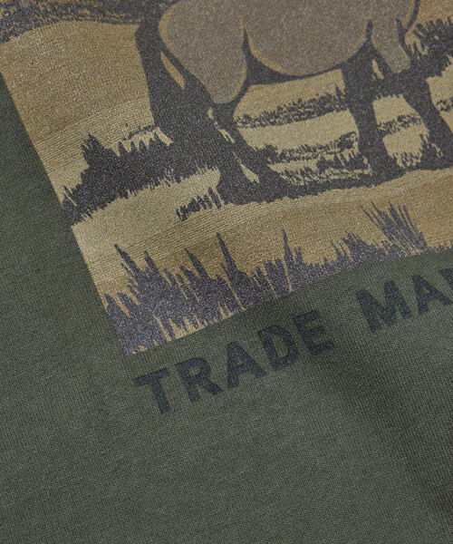 PENDLETON（ペンドルトン）の「PENDLETON/ペンドルトン 別注 ヴィンテージブランケット デザイン バックプリントTシャツ（Tシャツ/カットソー・メンズ・ブラック/オフホワイト/オリーブ・MEDIUM/LARGE）」の14枚目の写真