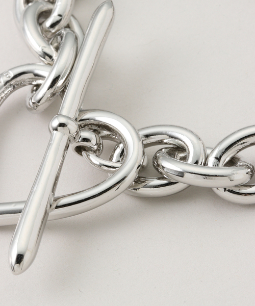 BASICKS(ベイシックス)の「BASICKS / ベイシックス Heart Bracelet (Medium Link)(ブレスレット・レディース・シルバー・MEDIUM)」の8枚目の写真