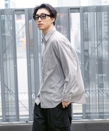 RAGEBLUE | 80TC Broad Stripe Over Shirt/ブロードストライプオーバーシャツ(シャツ/ブラウス)