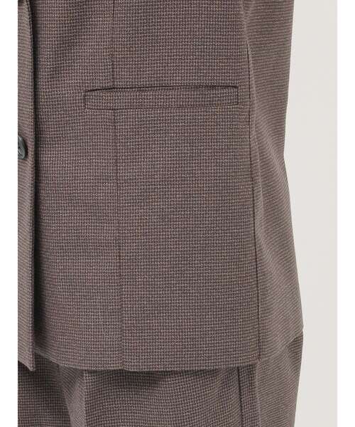 MURUA(ムルーア)の「メッシュダブルジレベスト【セットアップ着用可】 夏服(ベスト・レディース・ブラウン/ブラック/アイボリー/グレー・FREE)」の12枚目の写真