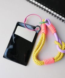 ammy. | 【 ammy. / エイミードット 】 ワイヤーリング付き カラフル クリア ID カード ケース(カードケース)