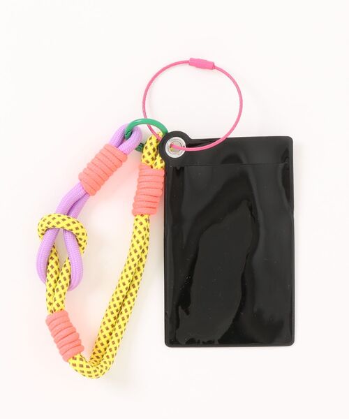ammy.（エイミードット）の「【 ammy. / エイミードット 】 ワイヤーリング付き カラフル クリア ID カード ケース（カードケース・レディース・クリア/ブラック/ピンク/パープル/イエロー/オレンジ・FREE）」の9枚目の写真