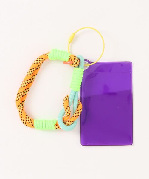 ammy.（エイミードット）の「【 ammy. / エイミードット 】 ワイヤーリング付き カラフル クリア ID カード ケース（カードケース・レディース・クリア/ブラック/ピンク/パープル/イエロー/オレンジ・FREE）」の10枚目の写真