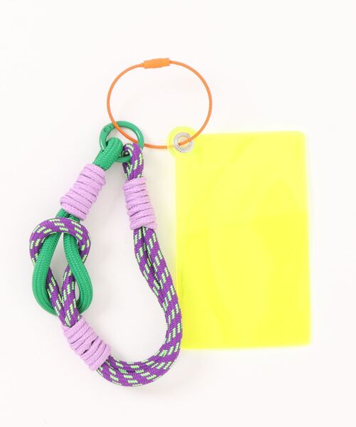 ammy.（エイミードット）の「【 ammy. / エイミードット 】 ワイヤーリング付き カラフル クリア ID カード ケース（カードケース・レディース・クリア/ブラック/ピンク/パープル/イエロー/オレンジ・FREE）」の11枚目の写真