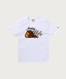 BLING STAR GLITTER APE HEAD TEE（Tシャツ/カットソー）｜A BATHING