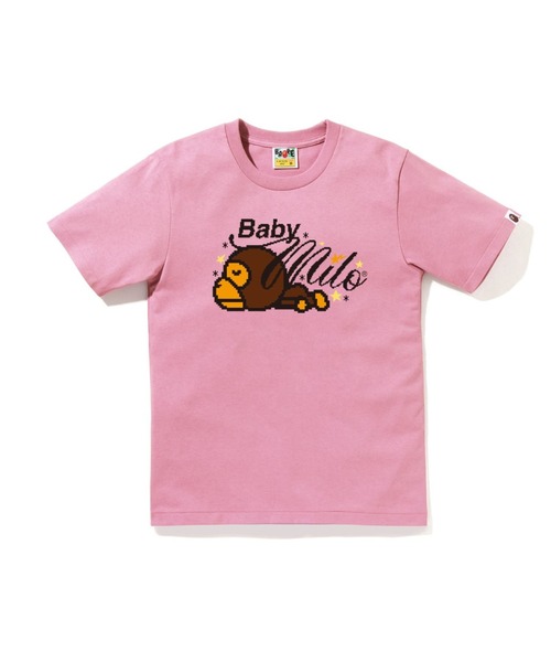 RETRO PIXEL BABY MILO TEE（Tシャツ/カットソー）｜A BATHING APE（ア