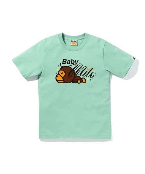 RETRO PIXEL BABY MILO TEE（Tシャツ/カットソー）｜A BATHING APE（ア