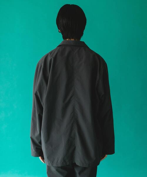 BURLAP OUTFITTER(バーラップアウトフィッター)の「『別注』BURLAP OUTFITTER×DOORS SUPPLEX NYLON 2B JACKET(その他アウター・メンズ・チャコールグレー/ブラック・X-LARGE/MEDIUM/LARGE)」の22枚目の写真