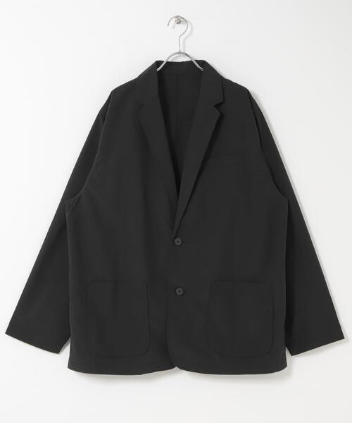 BURLAP OUTFITTER(バーラップアウトフィッター)の「『別注』BURLAP OUTFITTER×DOORS SUPPLEX NYLON 2B JACKET(その他アウター・メンズ・チャコールグレー/ブラック・X-LARGE/MEDIUM/LARGE)」の11枚目の写真