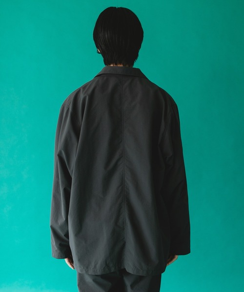 BURLAP OUTFITTER(バーラップアウトフィッター)の「『別注』BURLAP OUTFITTER×DOORS SUPPLEX NYLON 2B JACKET(その他アウター・メンズ・チャコールグレー/ブラック・X-LARGE/MEDIUM/LARGE)」の19枚目の写真