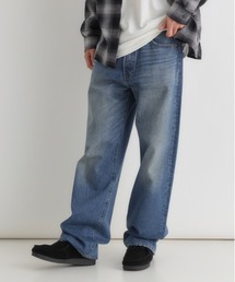 Levi's | 【Levi's】501 ルーズ デニムパンツ (ライトブルー / ヴィンテージ加工 / 着回し力)(デニムパンツ)
