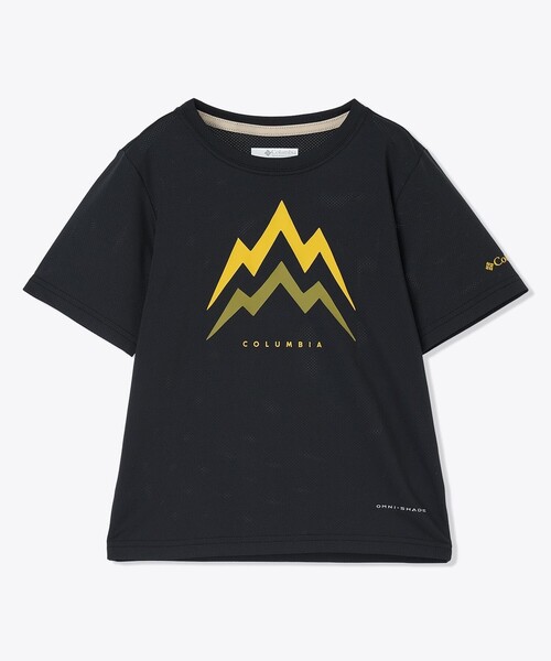 Columbia(コロンビア)の「UVカット Columbia/ キッズアイテム/ テックトレイル ユーティリティ ショートスリーブ グラフィッククルー /コロンビア(Tシャツ/カットソー・キッズ・ネイビー/ブルー/ブラック・XXS/S/M/XS/L)」の5枚目の写真