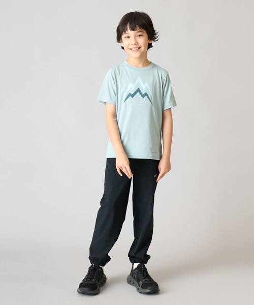 Columbia(コロンビア)の「UVカット Columbia/ キッズアイテム/ テックトレイル ユーティリティ ショートスリーブ グラフィッククルー /コロンビア(Tシャツ/カットソー・キッズ・ネイビー/ブルー/ブラック・XXS/S/M/XS/L)」の8枚目の写真
