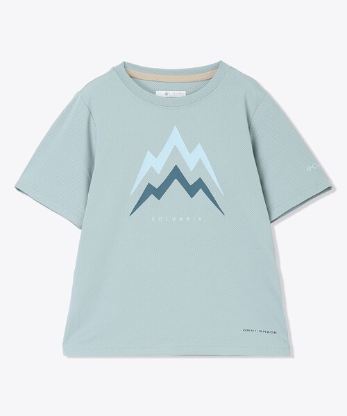 Columbia(コロンビア)の「UVカット Columbia/ キッズアイテム/ テックトレイル ユーティリティ ショートスリーブ グラフィッククルー /コロンビア(Tシャツ/カットソー・キッズ・ネイビー/ブルー/ブラック・XXS/S/M/XS/L)」の9枚目の写真