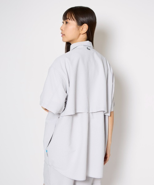 Foxfire（フォックスファイヤー）の「ＦＩＳＨＤＯＭシャツＳ／Ｓ（シャツ/ブラウス・メンズ・エメラルド/グレー/ライトグレー・XS/S/M/L）」の8枚目の写真