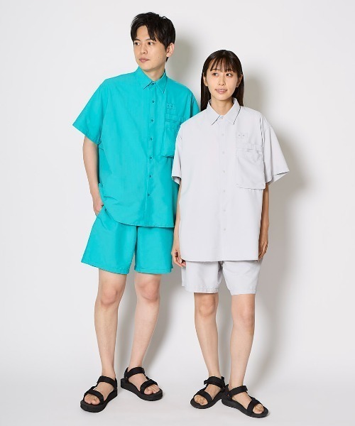 Foxfire（フォックスファイヤー）の「ＦＩＳＨＤＯＭシャツＳ／Ｓ（シャツ/ブラウス・メンズ・エメラルド/グレー/ライトグレー・XS/S/M/L）」の15枚目の写真