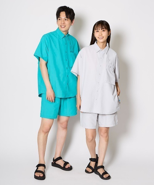 Foxfire（フォックスファイヤー）の「ＦＩＳＨＤＯＭシャツＳ／Ｓ（シャツ/ブラウス・メンズ・エメラルド/グレー/ライトグレー・XS/S/M/L）」の16枚目の写真