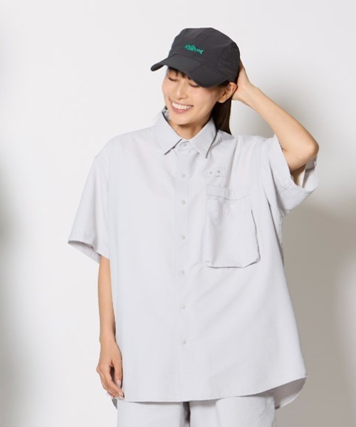 Foxfire（フォックスファイヤー）の「ＦＩＳＨＤＯＭシャツＳ／Ｓ（シャツ/ブラウス・メンズ・エメラルド/グレー/ライトグレー・XS/S/M/L）」の9枚目の写真