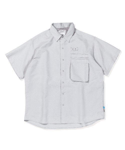 Foxfire（フォックスファイヤー）の「ＦＩＳＨＤＯＭシャツＳ／Ｓ（シャツ/ブラウス・メンズ・エメラルド/グレー/ライトグレー・XS/S/M/L）」の6枚目の写真