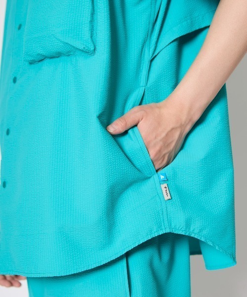Foxfire（フォックスファイヤー）の「ＦＩＳＨＤＯＭシャツＳ／Ｓ（シャツ/ブラウス・メンズ・エメラルド/グレー/ライトグレー・XS/S/M/L）」の13枚目の写真