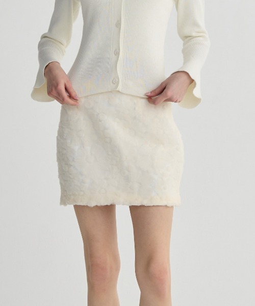 TINA FLOWER TIGHT MINI SKIRT（スカート）｜BIRTHDAY BASH