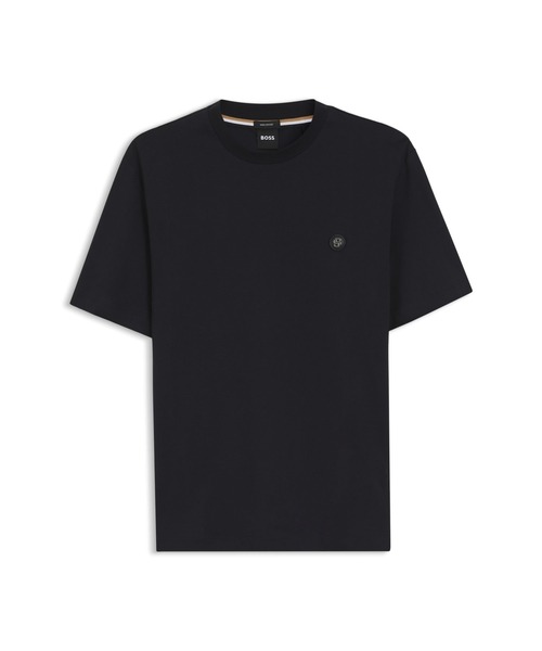 BOSS(ボス)の「シルケットコットン Tシャツ Double Bモノグラム(Tシャツ/カットソー・メンズ・カーキ/ホワイト/ブラック・XXL/L/XL/M/S)」の19枚目の写真