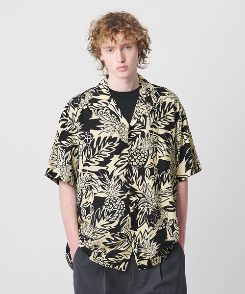 TWO PALMS＞ WILD PINEAPPLE オープンカラー シャツ（シャツ/ブラウス