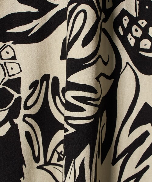 TWO PALMS(トゥーパームス)の「<TWO PALMS> WILD PINEAPPLE オープンカラー シャツ(シャツ/ブラウス・メンズ・ブラック・L/M)」の4枚目の写真