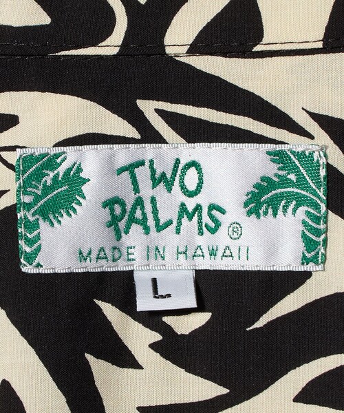TWO PALMS(トゥーパームス)の「<TWO PALMS> WILD PINEAPPLE オープンカラー シャツ(シャツ/ブラウス・メンズ・ブラック・L/M)」の3枚目の写真