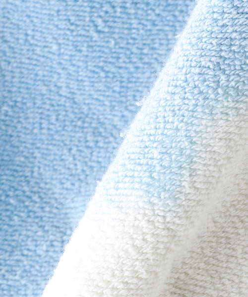 JOURNAL STANDARD（ジャーナルスタンダード）の「NOMARHYTHM TEXTILE / ノーマリズム テキスタイル Hand Dye Reverse Twist Sweat（スウェット・メンズ・ライトブルー・SMALL/MEDIUM）」の4枚目の写真