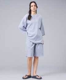 【FRUIT OF THE LOOM/フルーツ・オブ・ザ・ルーム】ヘンリーワッフルルームウェア/上下セット/セットアップ/ユニセックス