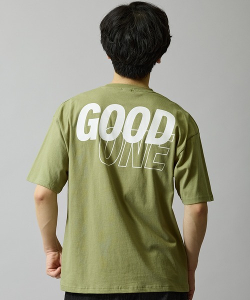 En serio TOKYO（エンソリオトーキョー）の「【SIDEWAYSTANCE】ハバグッドワン半袖Tシャツ 70708（Tシャツ/カットソー・メンズ・ホワイト/カーキ/ブラック・SMALL/MEDIUM/X-LARGE/LARGE）」の3枚目の写真
