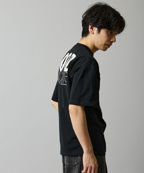 En serio TOKYO（エンソリオトーキョー）の「【SIDEWAYSTANCE】ハバグッドワン半袖Tシャツ 70708（Tシャツ/カットソー・メンズ・ホワイト/カーキ/ブラック・SMALL/MEDIUM/X-LARGE/LARGE）」の12枚目の写真