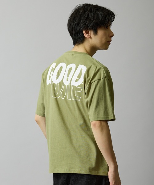 En serio TOKYO（エンソリオトーキョー）の「【SIDEWAYSTANCE】ハバグッドワン半袖Tシャツ 70708（Tシャツ/カットソー・メンズ・ホワイト/カーキ/ブラック・SMALL/MEDIUM/X-LARGE/LARGE）」の18枚目の写真