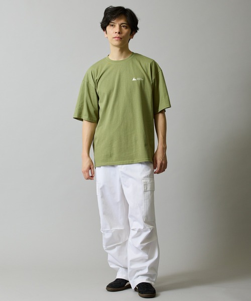 En serio TOKYO（エンソリオトーキョー）の「【SIDEWAYSTANCE】ハバグッドワン半袖Tシャツ 70708（Tシャツ/カットソー・メンズ・ホワイト/カーキ/ブラック・SMALL/MEDIUM/X-LARGE/LARGE）」の21枚目の写真