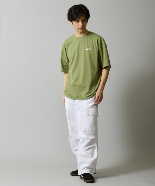 En serio TOKYO（エンソリオトーキョー）の「【SIDEWAYSTANCE】ハバグッドワン半袖Tシャツ 70708（Tシャツ/カットソー・メンズ・ホワイト/カーキ/ブラック・SMALL/MEDIUM/X-LARGE/LARGE）」の22枚目の写真