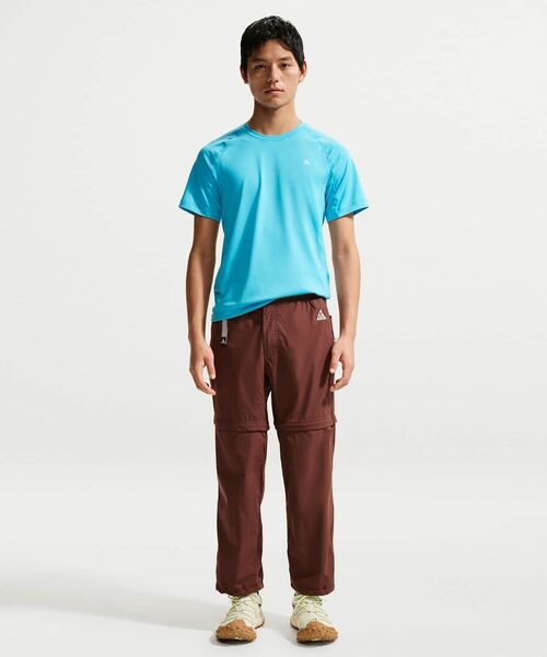 ACG(エィシージー)の「ナイキ ACG "Wildsee" メンズ Dri-FIT ショートスリーブ インナー トップス / Nike ACG "Wildsee" Men's Dri-FIT Short-Sleeve Base Layer Top IO1453-416 Baltic Blue(Tシャツ/カットソー・メンズ・ブルー系その他2・XL/S/M/L/2XL)」の13枚目の写真