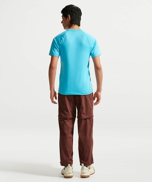 ACG(エィシージー)の「ナイキ ACG "Wildsee" メンズ Dri-FIT ショートスリーブ インナー トップス / Nike ACG "Wildsee" Men's Dri-FIT Short-Sleeve Base Layer Top IO1453-416 Baltic Blue(Tシャツ/カットソー・メンズ・ブルー系その他2・XL/S/M/L/2XL)」の14枚目の写真