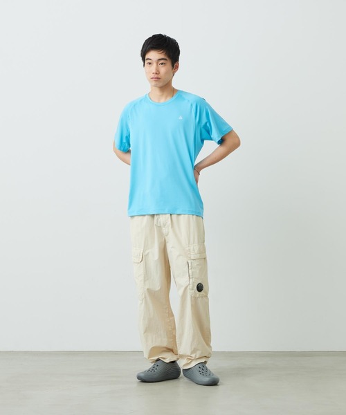 ACG(エィシージー)の「ナイキ ACG "Wildsee" メンズ Dri-FIT ショートスリーブ インナー トップス / Nike ACG "Wildsee" Men's Dri-FIT Short-Sleeve Base Layer Top IO1453-416 Baltic Blue(Tシャツ/カットソー・メンズ・ブルー系その他2・XL/S/M/L/2XL)」の3枚目の写真
