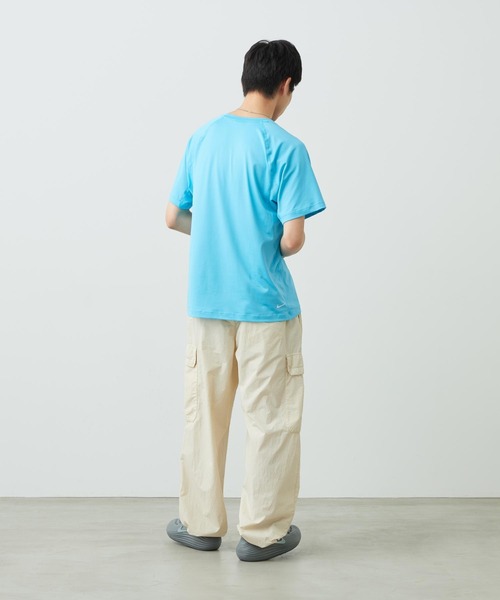 ACG(エィシージー)の「ナイキ ACG "Wildsee" メンズ Dri-FIT ショートスリーブ インナー トップス / Nike ACG "Wildsee" Men's Dri-FIT Short-Sleeve Base Layer Top IO1453-416 Baltic Blue(Tシャツ/カットソー・メンズ・ブルー系その他2・XL/S/M/L/2XL)」の5枚目の写真