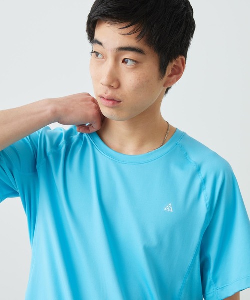ACG(エィシージー)の「ナイキ ACG "Wildsee" メンズ Dri-FIT ショートスリーブ インナー トップス / Nike ACG "Wildsee" Men's Dri-FIT Short-Sleeve Base Layer Top IO1453-416 Baltic Blue(Tシャツ/カットソー・メンズ・ブルー系その他2・XL/S/M/L/2XL)」の7枚目の写真