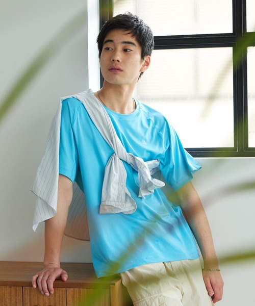 ACG(エィシージー)の「ナイキ ACG "Wildsee" メンズ Dri-FIT ショートスリーブ インナー トップス / Nike ACG "Wildsee" Men's Dri-FIT Short-Sleeve Base Layer Top IO1453-416 Baltic Blue(Tシャツ/カットソー・メンズ・ブルー系その他2・XL/S/M/L/2XL)」の8枚目の写真