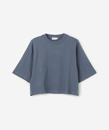 handvaerk | コットン クルーネック半袖Tシャツ SOLID WOMEN