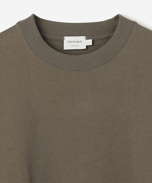 handvaerk（ハンドバーク）の「handvaerk | コットン クルーネック半袖Tシャツ SOLID WOMEN（Tシャツ/カットソー・レディース・ホワイト系その他/ブラウン系その他/ブルー系その他・S）」の13枚目の写真